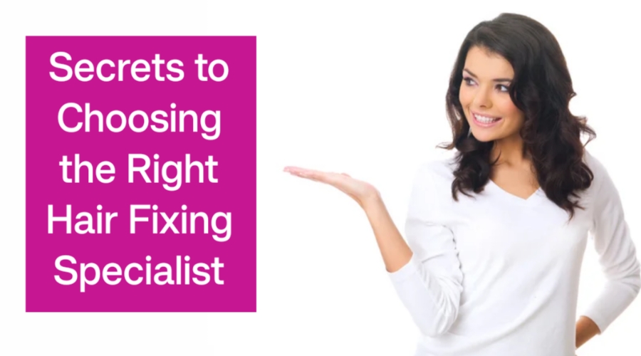 Secrets to Choosing the Right Hair Fixing Specialist